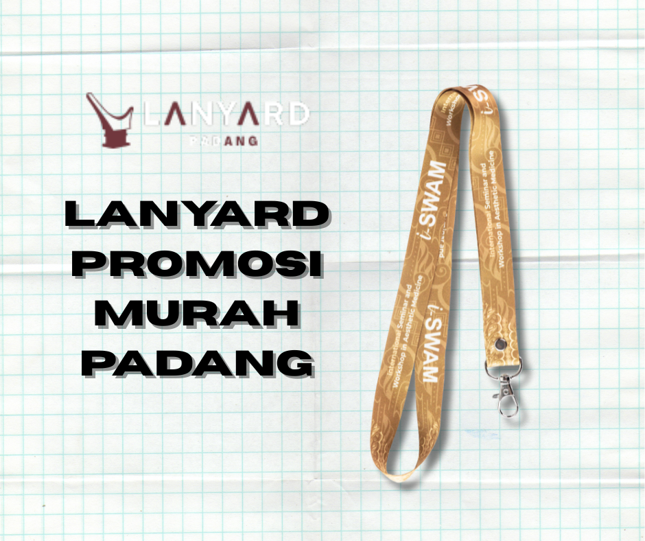 Lanyard promosi murah Padang